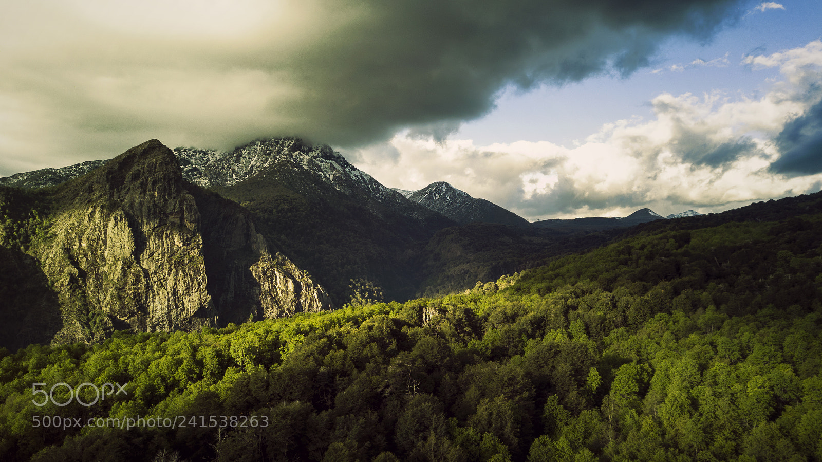 DJI FC220 sample photo. Altos de lircay photography