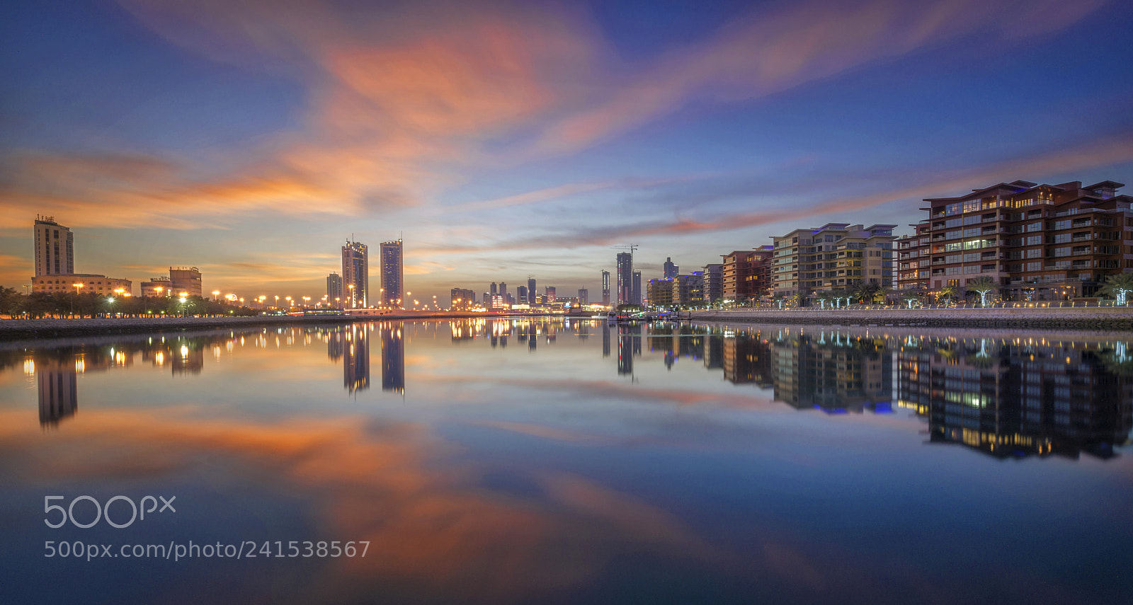 Nikon D800 sample photo. Manama sunset photography