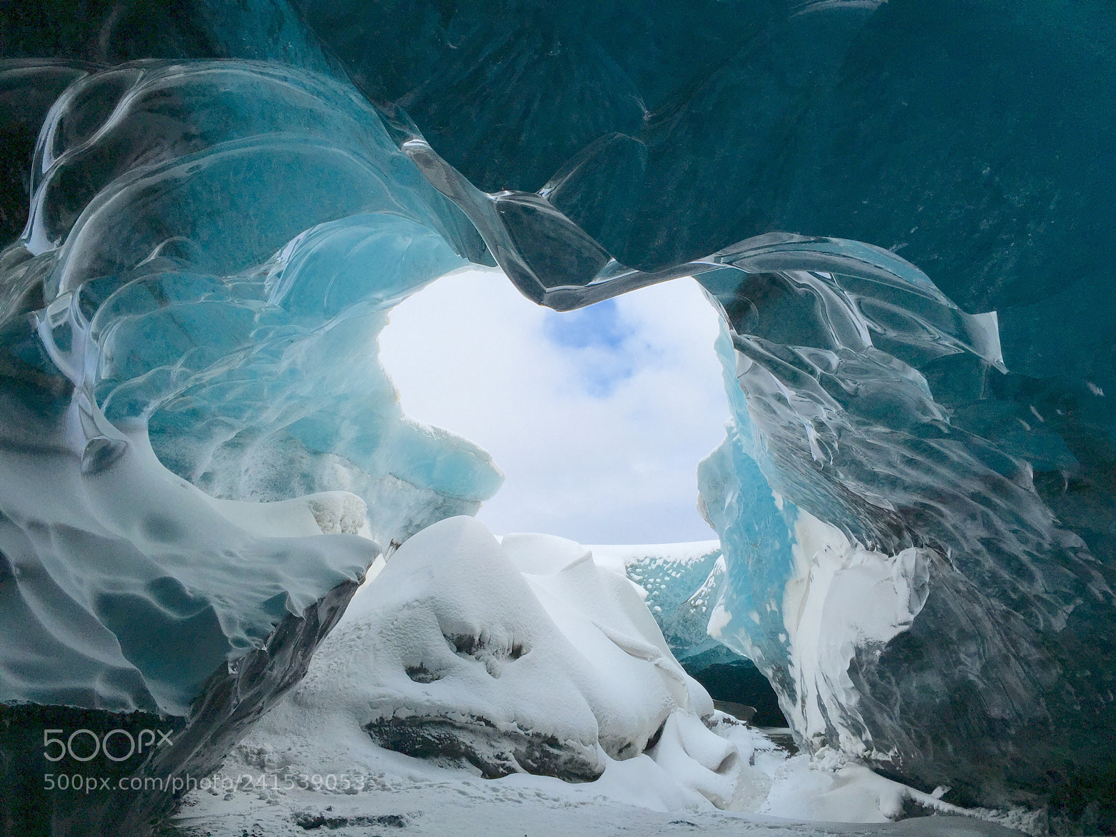 Apple iPhone 6 sample photo. Ice cave, iceland photography