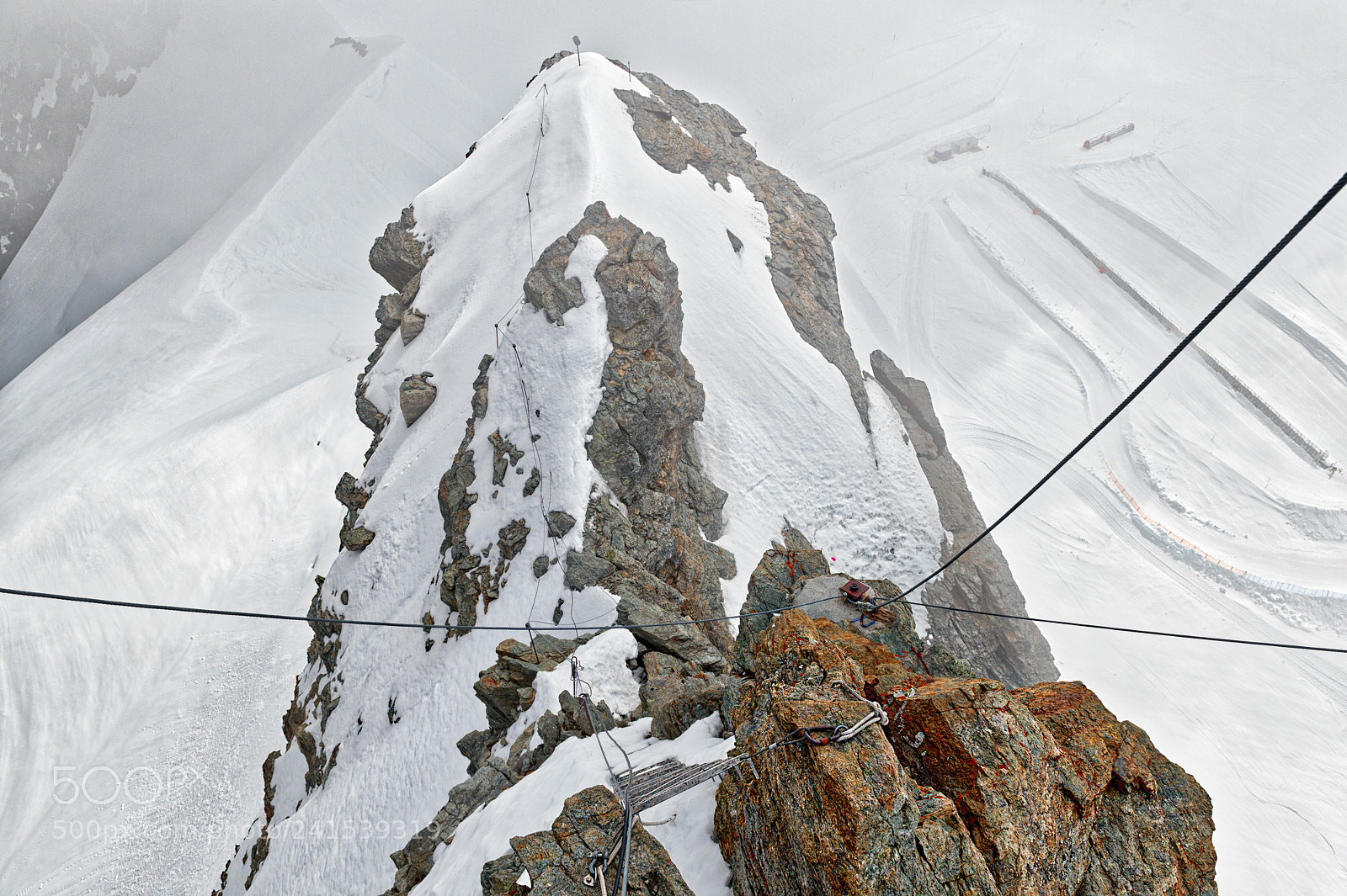Nikon D4S sample photo. Looking down from jungfraujoch photography