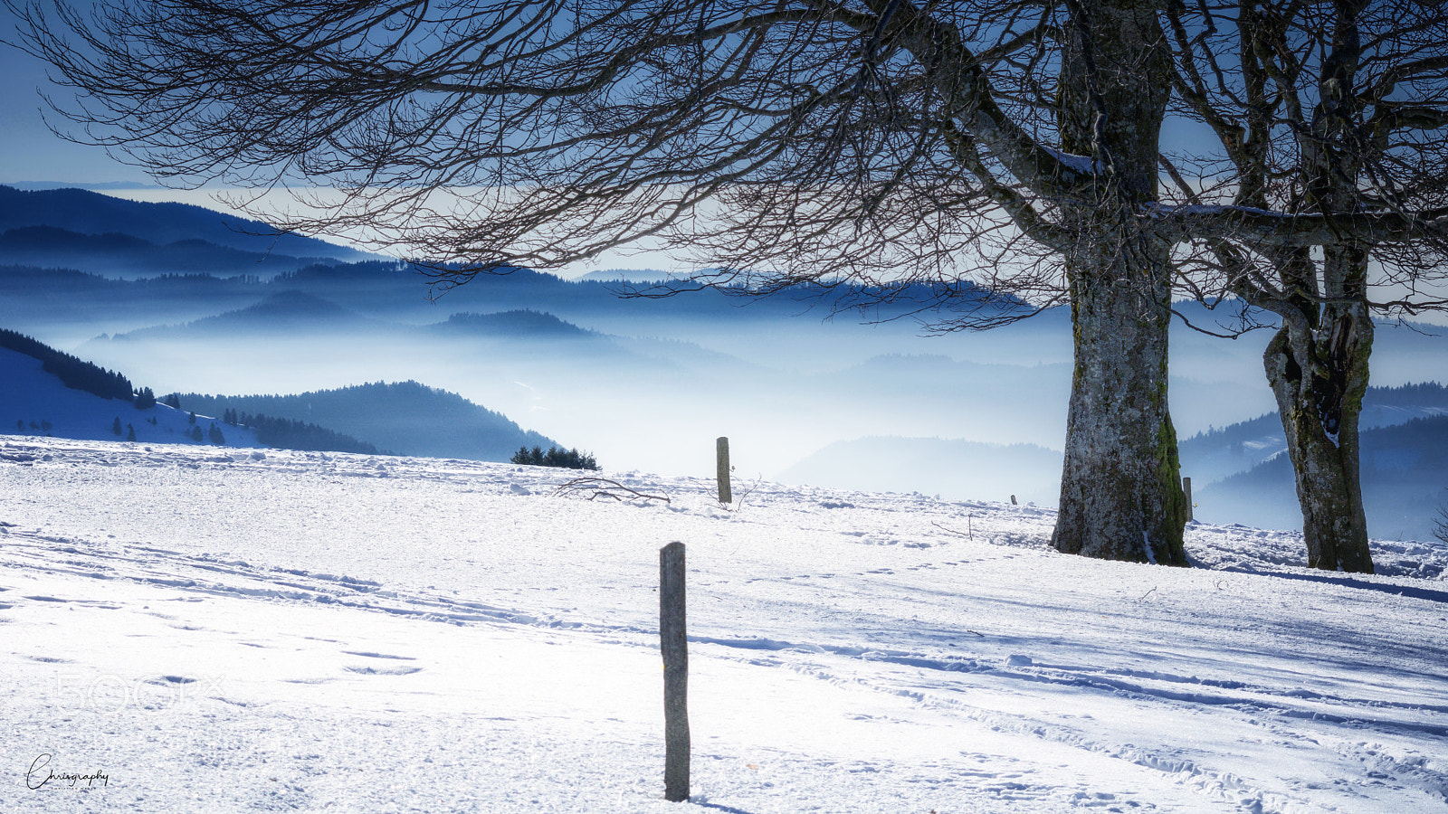 Nikon D7100 sample photo. Aussicht im schnee photography