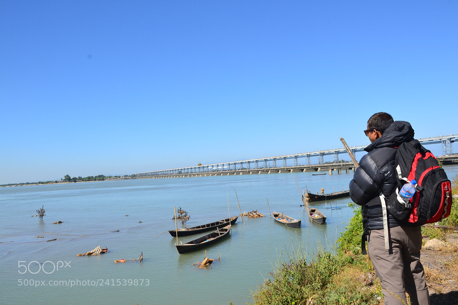 Nikon D3100 sample photo. Koshi barrage photography