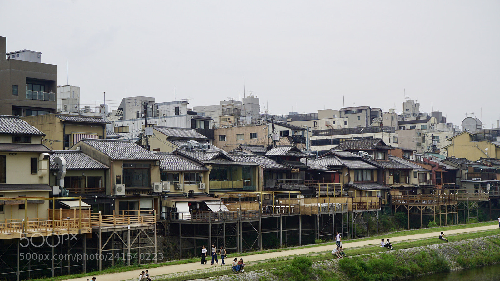Sony a5100 sample photo. Kamogawa, kyoto photography