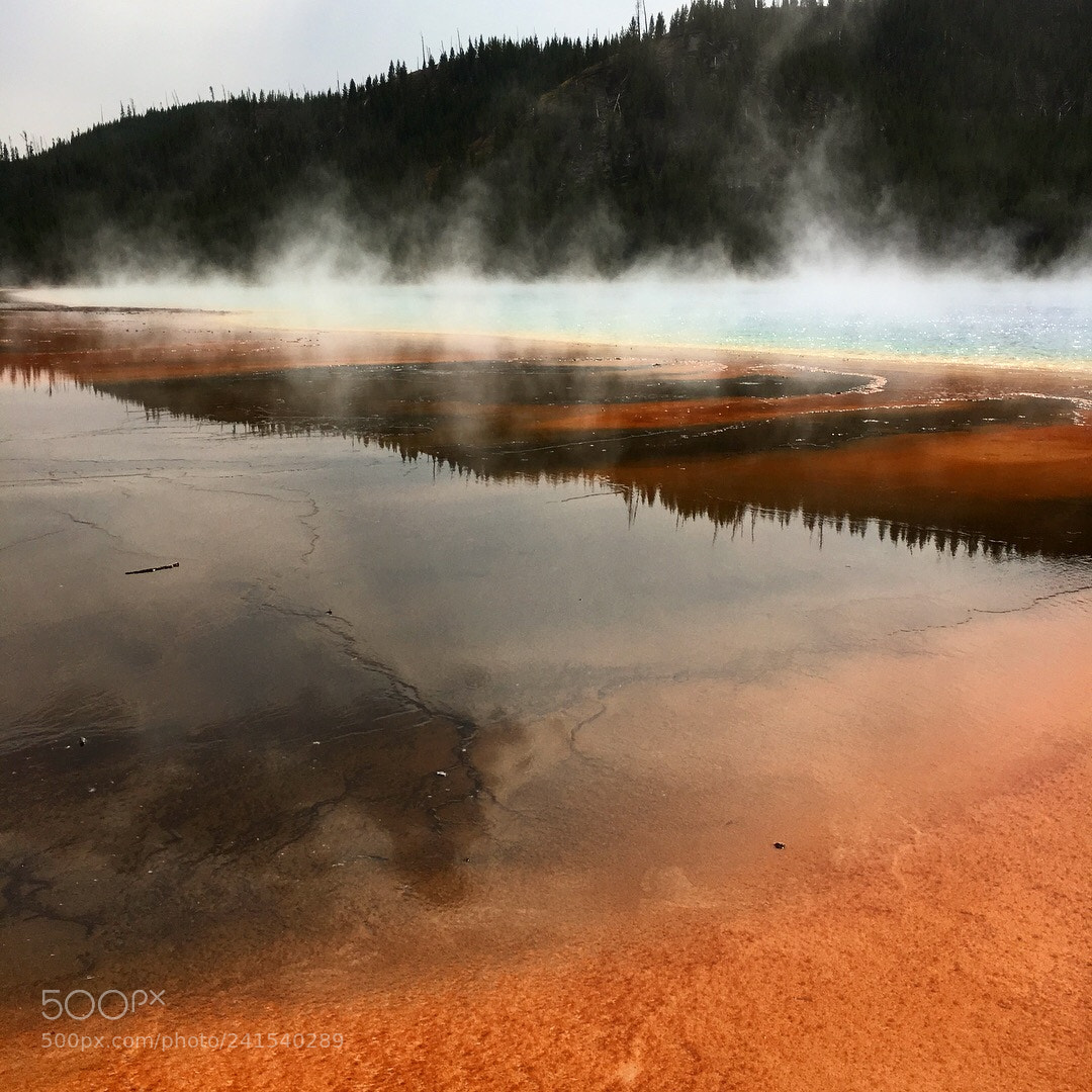Apple iPhone 6s sample photo. Yellowstone nationalpark / september 2017 photography