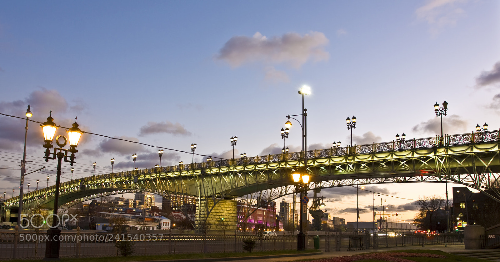 Canon EOS 450D (EOS Rebel XSi / EOS Kiss X2) sample photo. Moscow, patriarch bridge photography