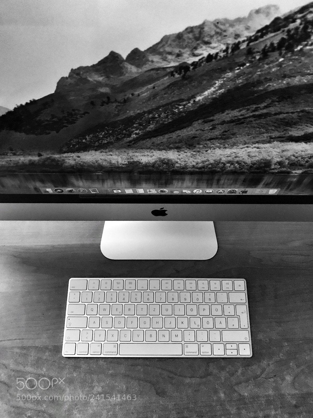 Apple iPhone 7 sample photo. Designed black and white photography
