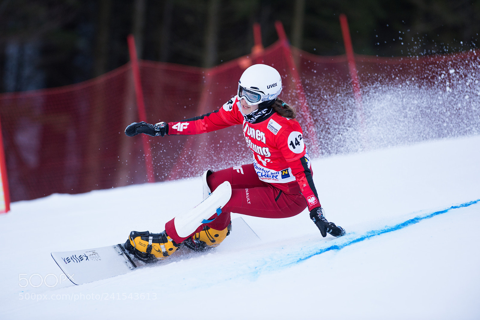 Nikon D4 sample photo. Fis snowboard world cup photography