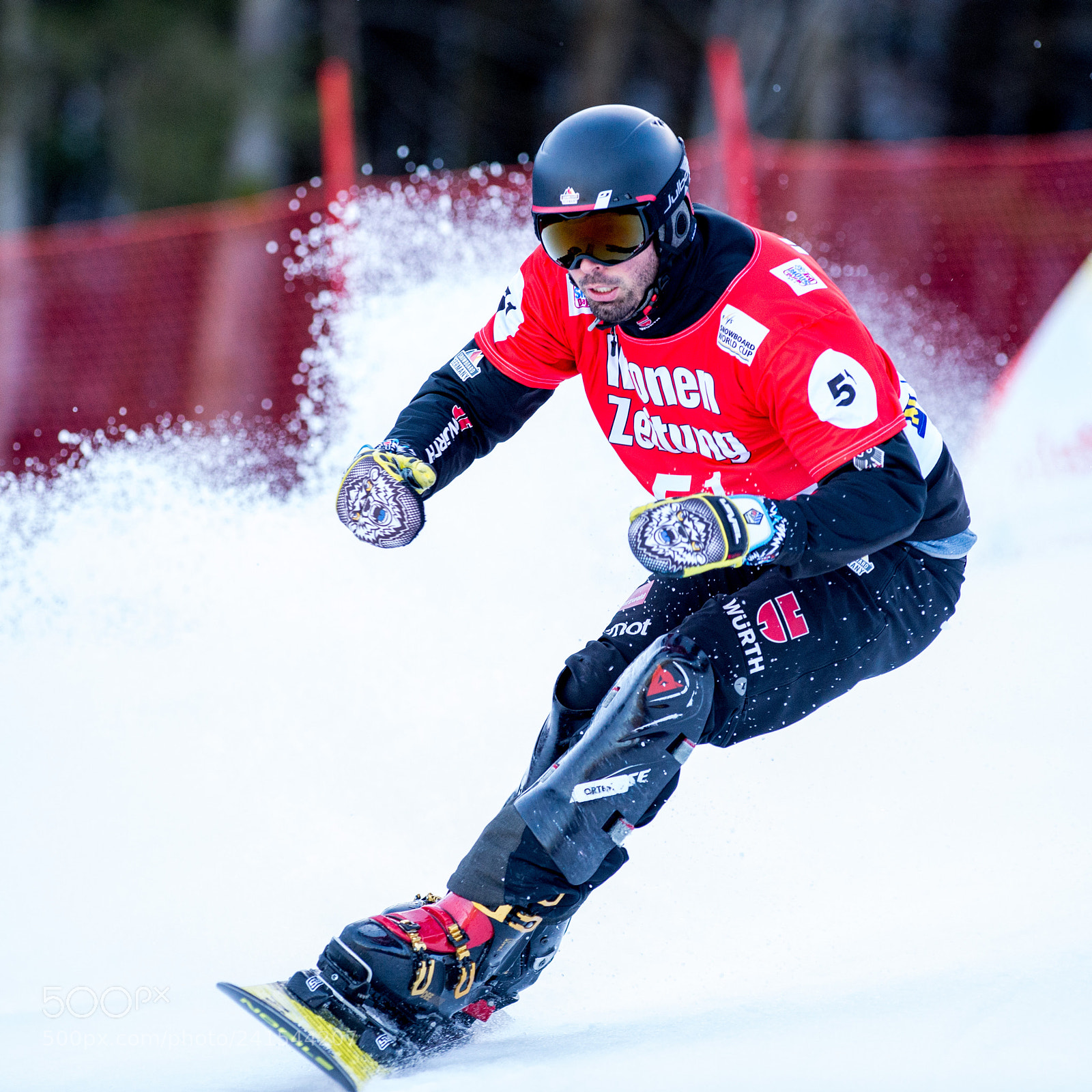 Nikon D4 sample photo. Fis snowboard world cup photography