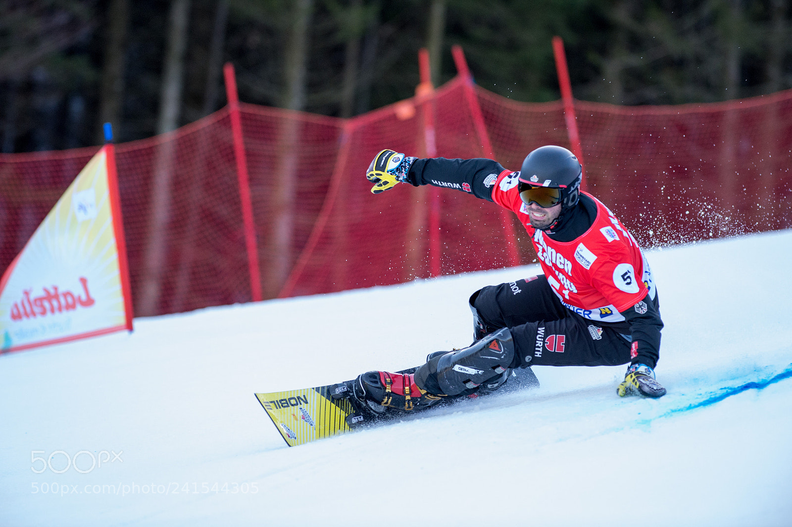 Nikon D4 sample photo. Fis snowboard world cup photography