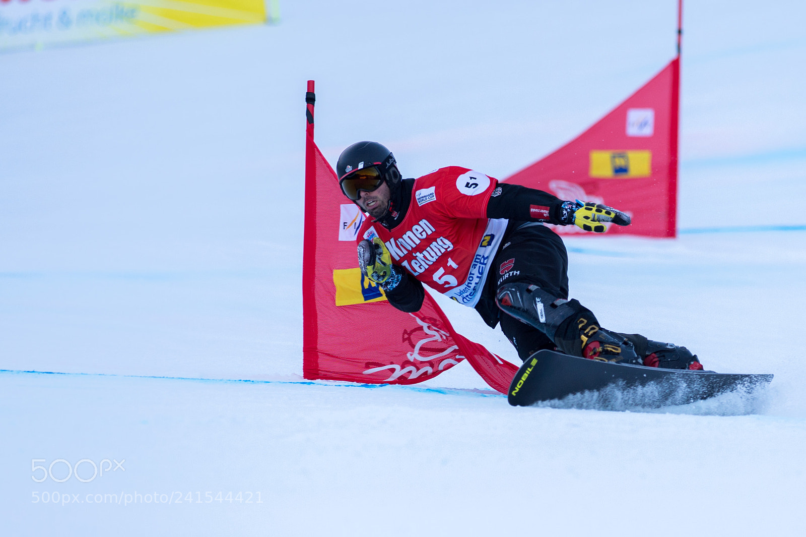 Nikon D4 sample photo. Fis snowboard world cup photography