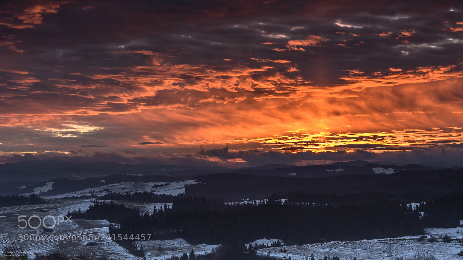 Nikon D7100 sample photo. Sunrise over the pieniny photography