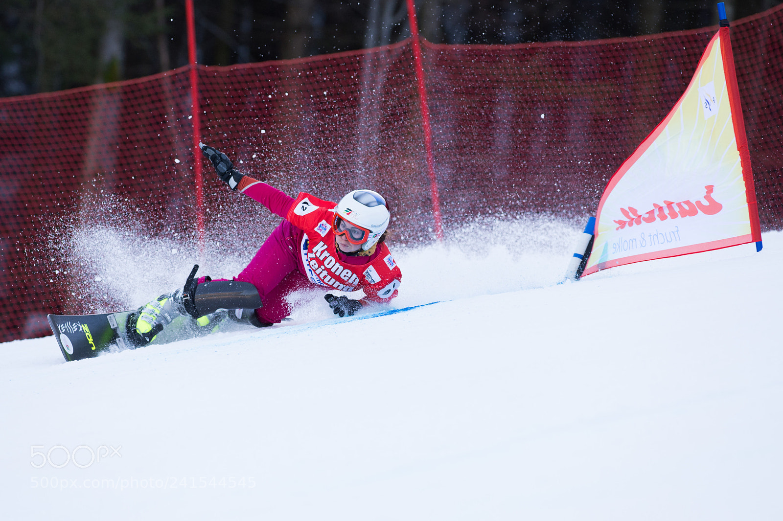 Nikon D4 sample photo. Fis snowboard world cup photography