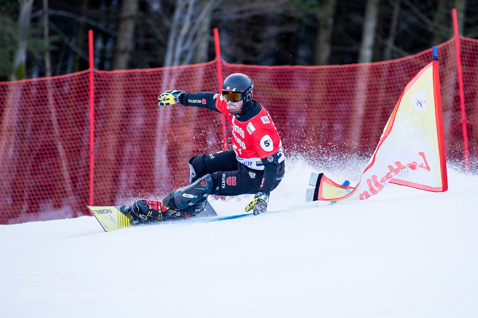 Nikon D4 sample photo. Fis snowboard world cup photography