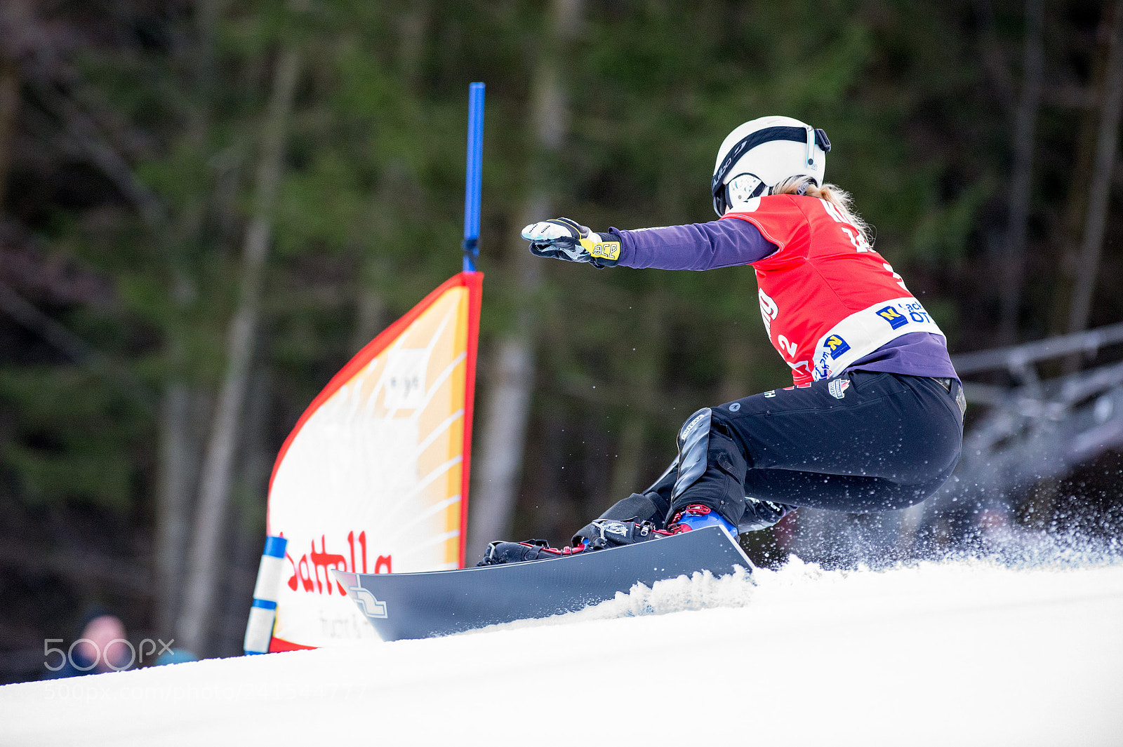 Nikon D4 sample photo. Fis snowboard world cup photography