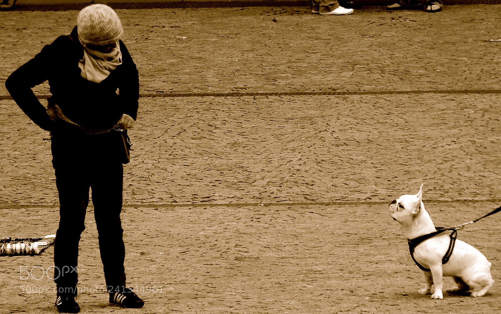 Nikon Coolpix L110 sample photo. Face off, paris photography