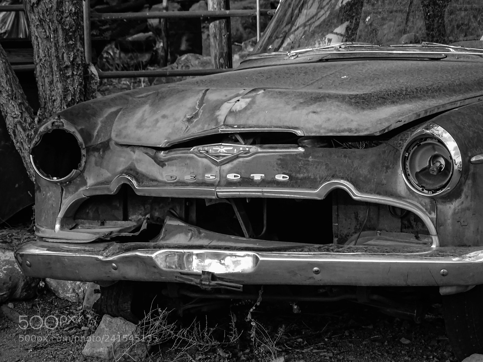 Sony Cyber-shot DSC-HX400V sample photo. Car wreck photography