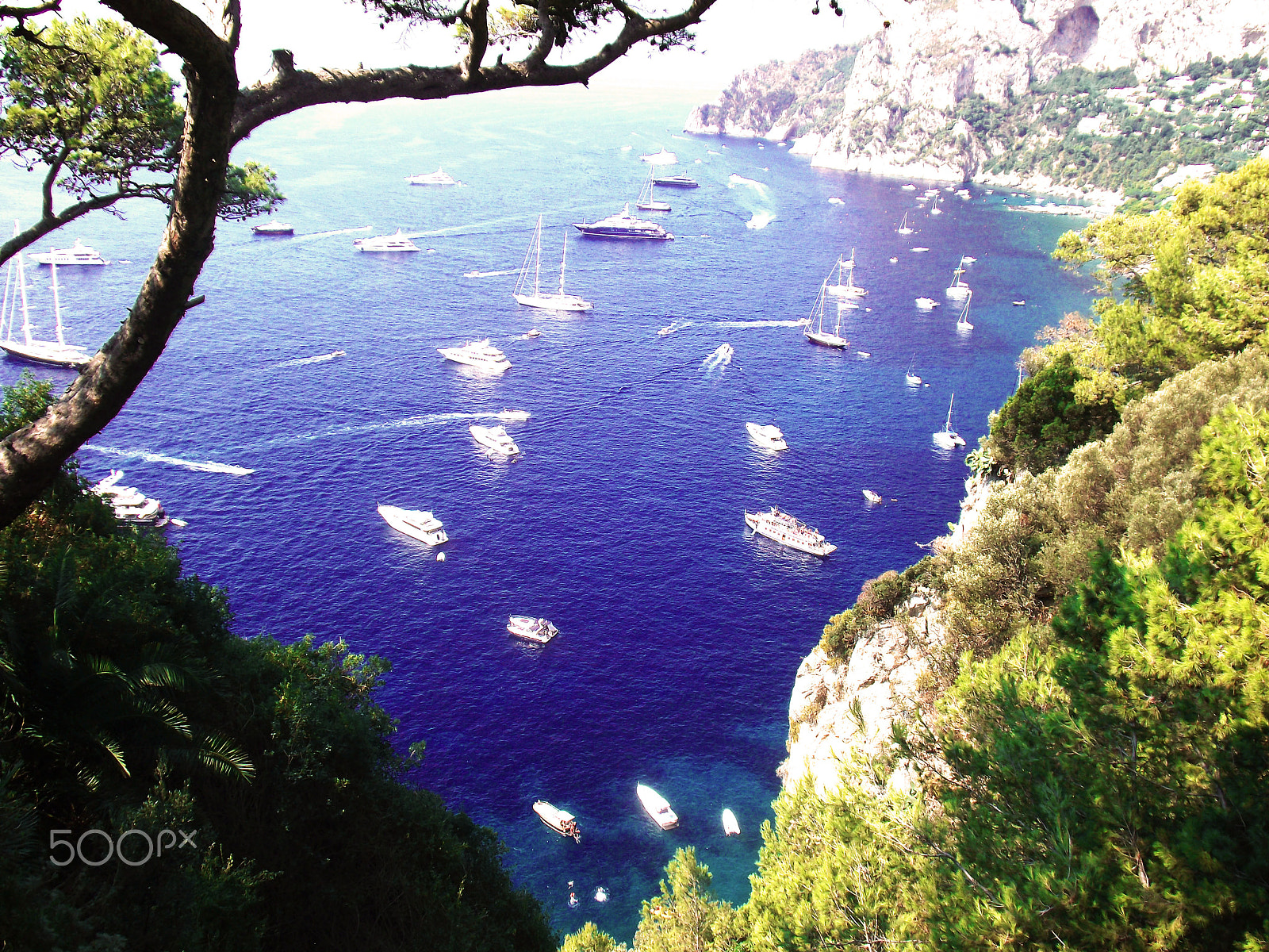 Fujifilm FinePix JX220 sample photo. View from capri italy photography