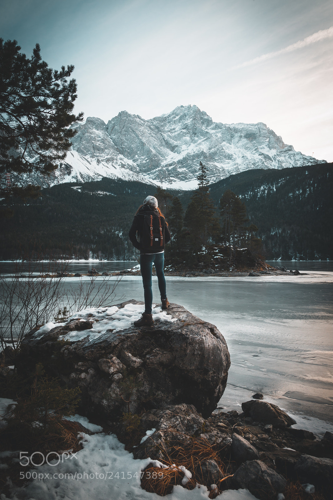 Sony SLT-A58 sample photo. Eibsee moody look photography
