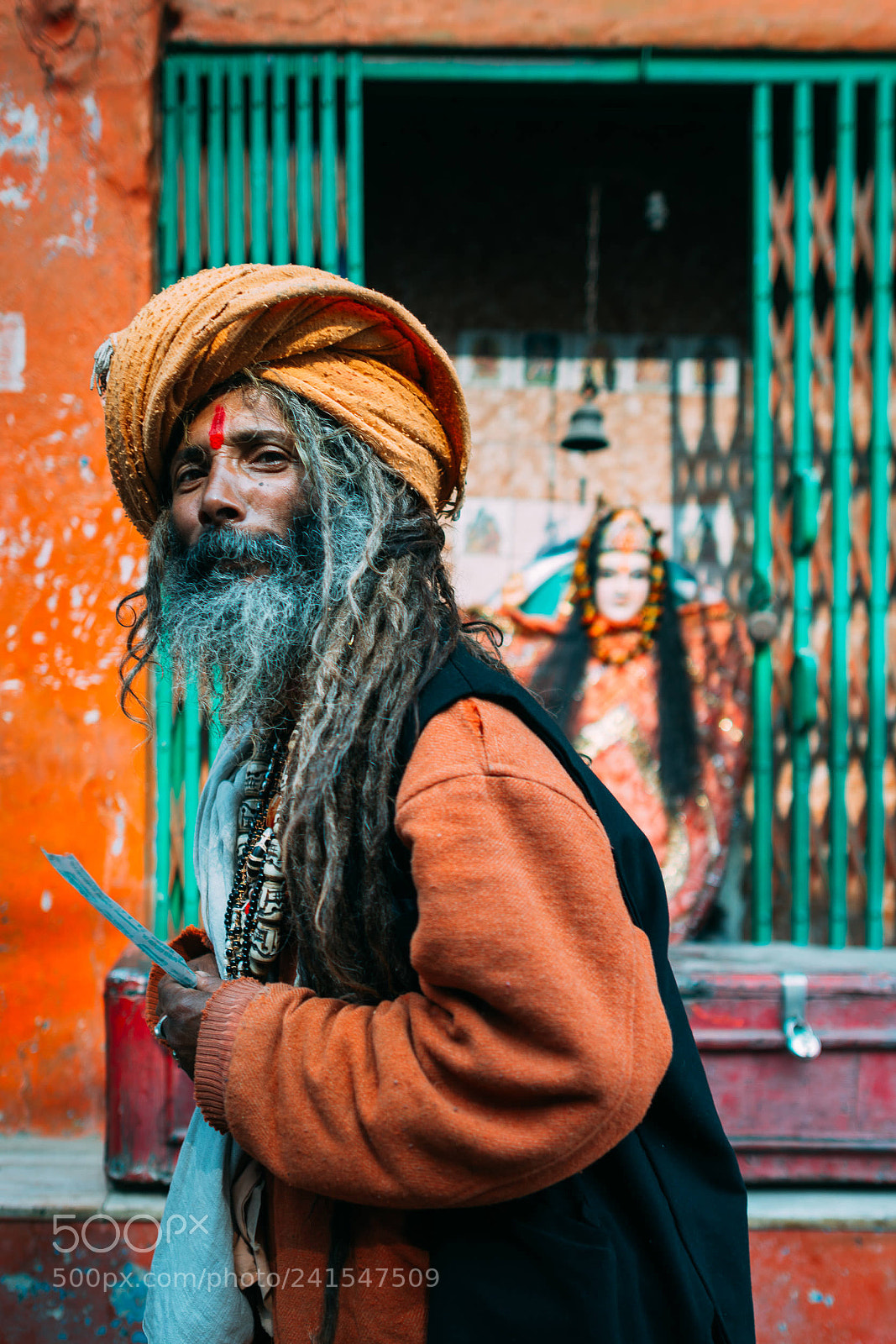 Nikon D800 sample photo. Sadhu man in india photography