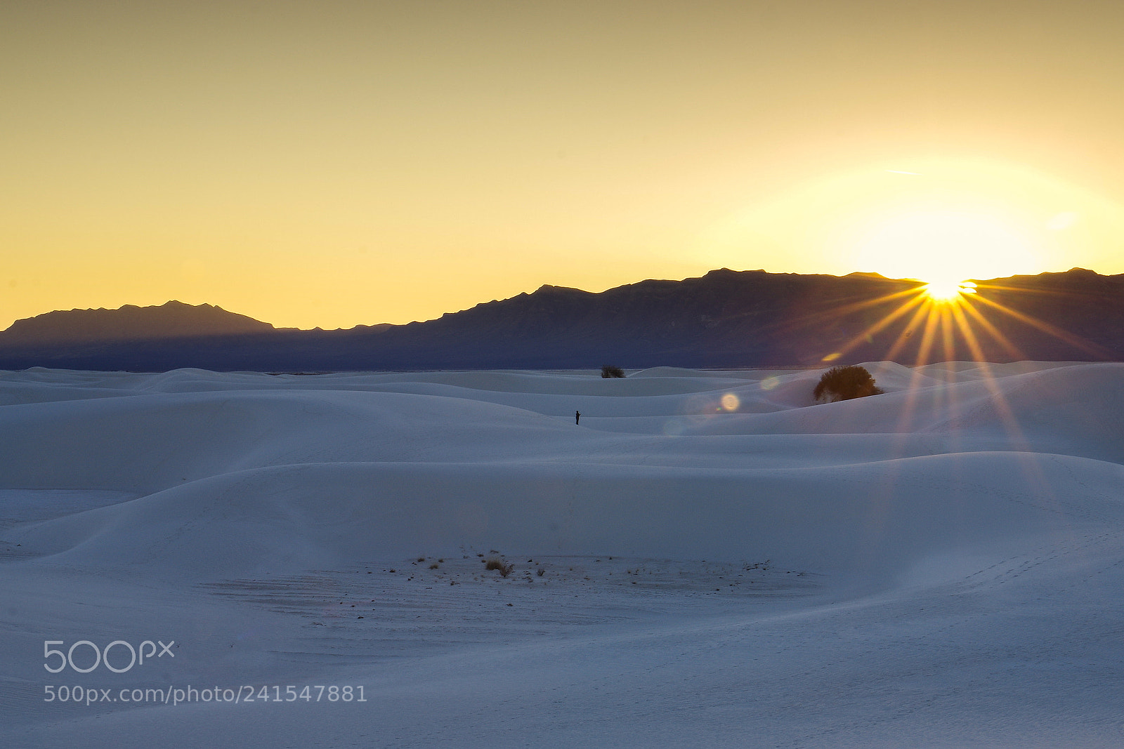 Pentax K-3 II sample photo. White sands sunset photography