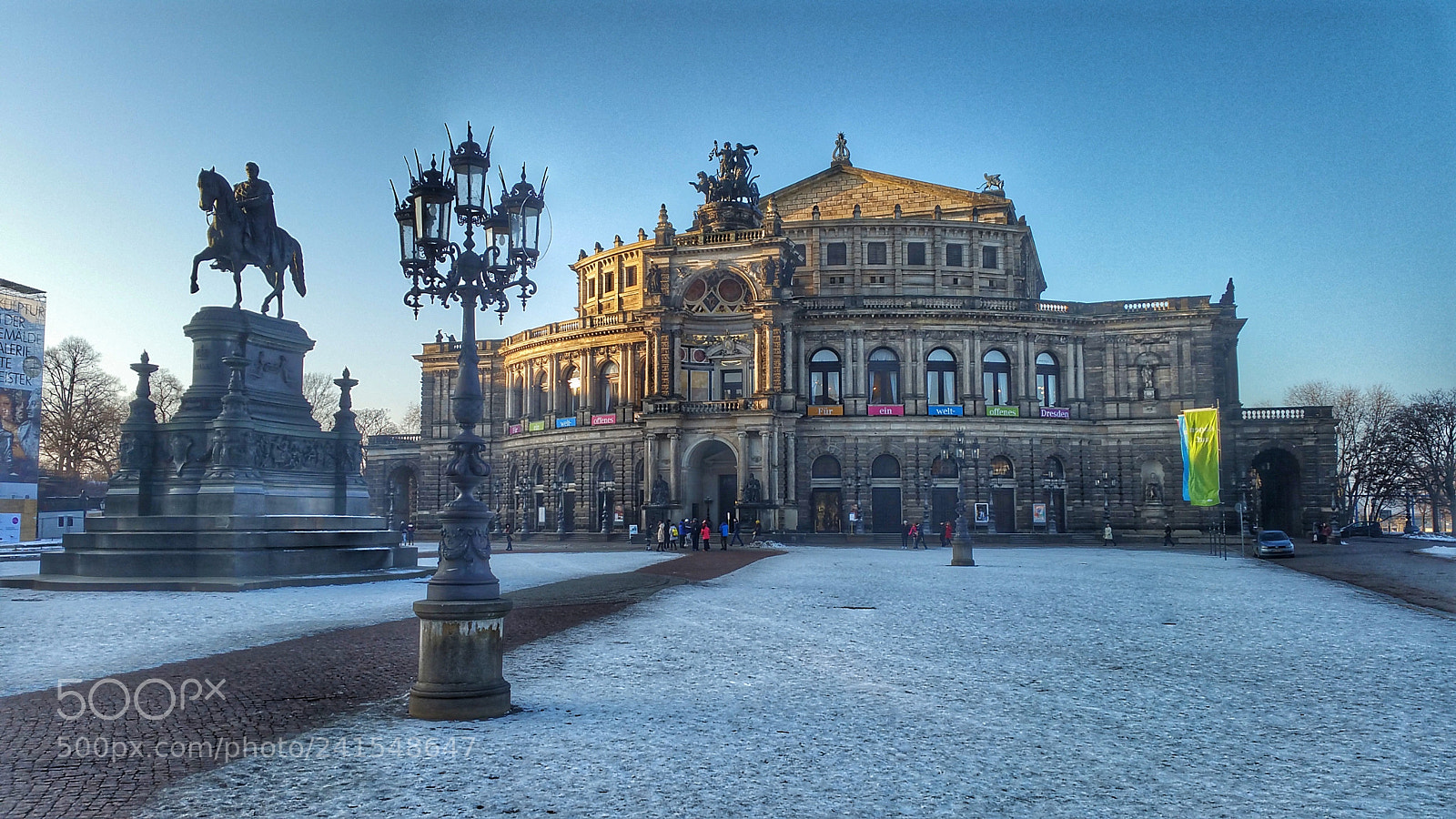 Samsung Galaxy Note4 sample photo. Semperoper photography