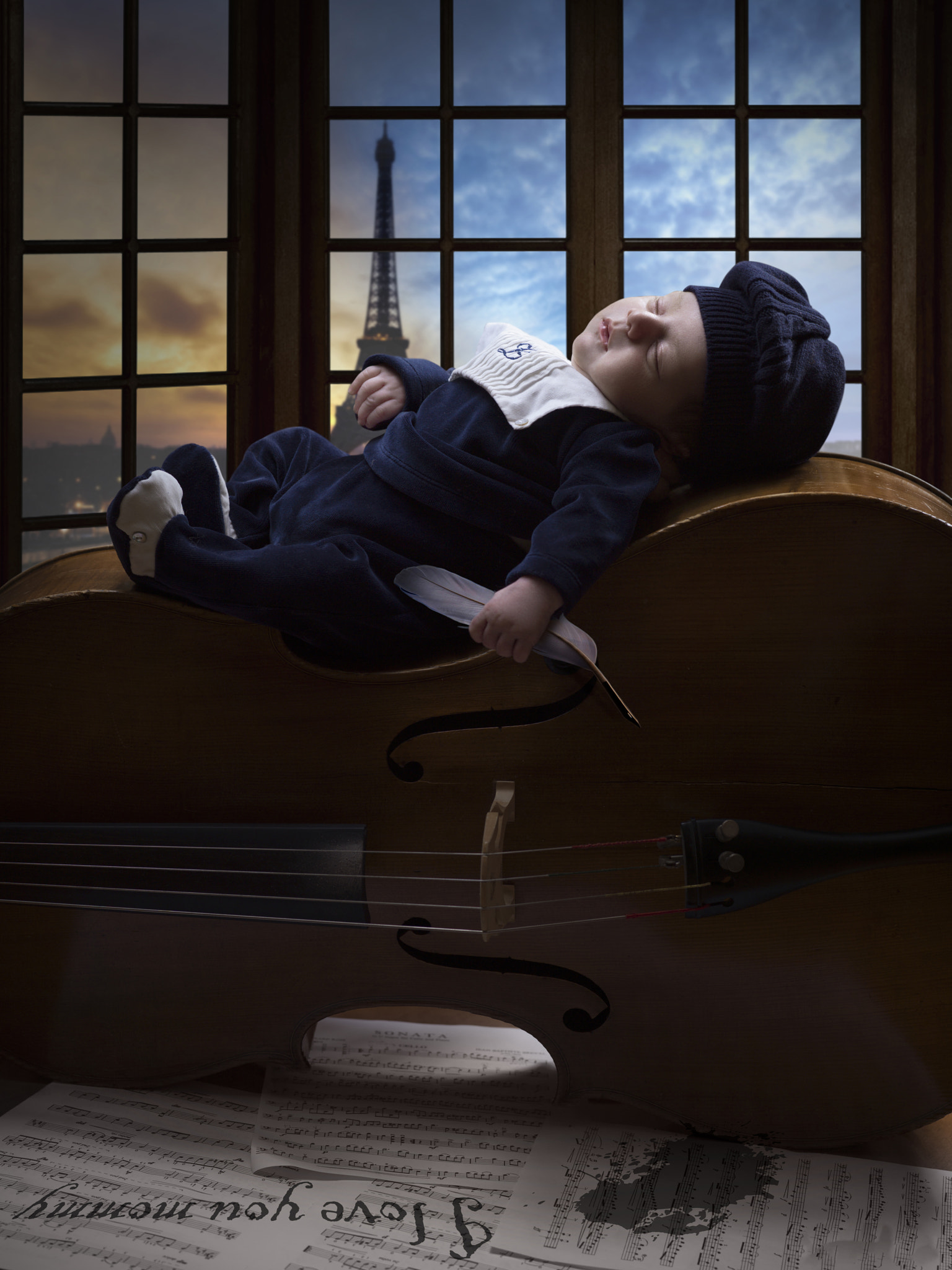 Hasselblad H3D sample photo. Sleeping boy photography