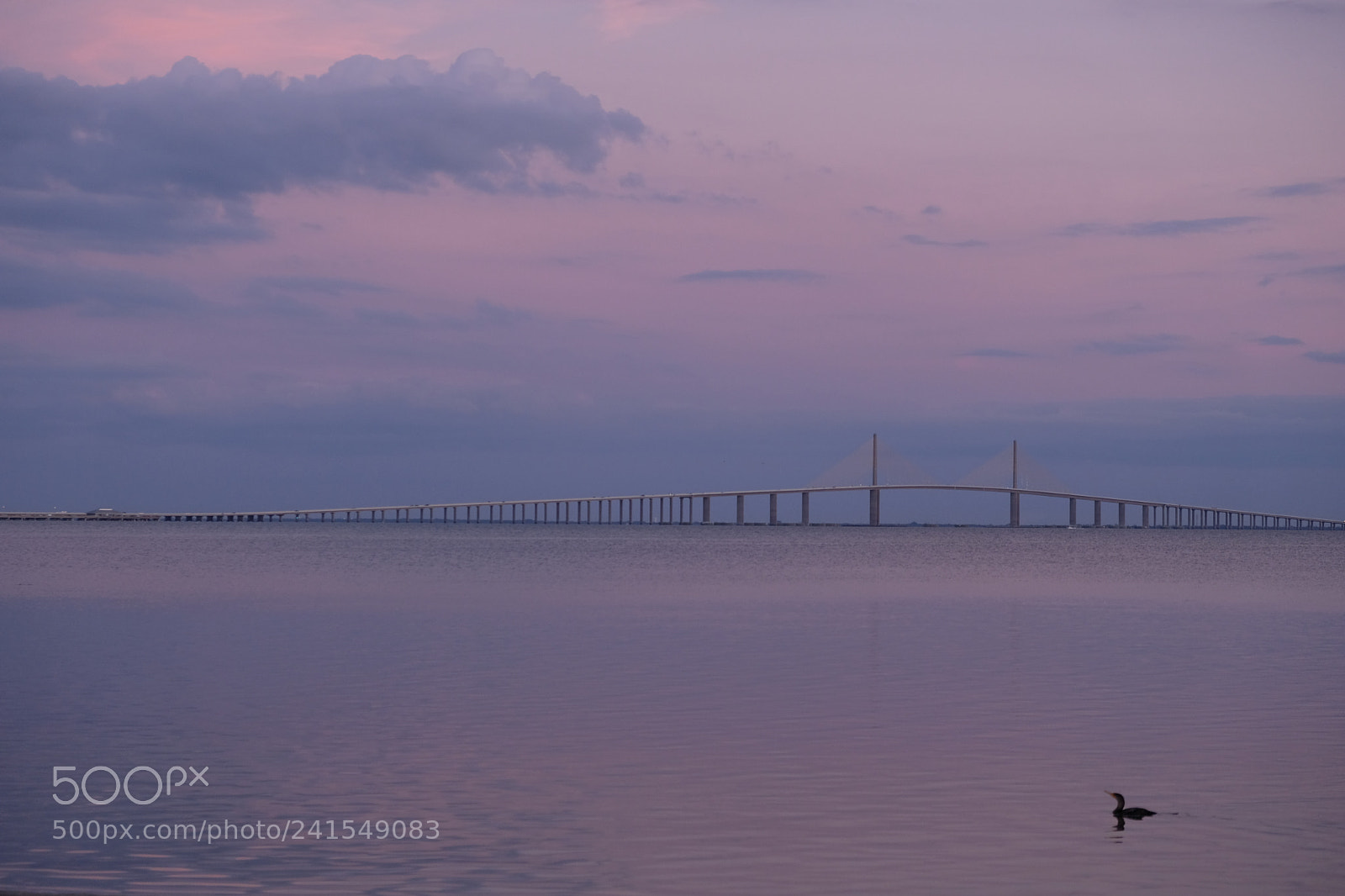 Fujifilm X-E3 sample photo. Skyway bridge at sunset photography