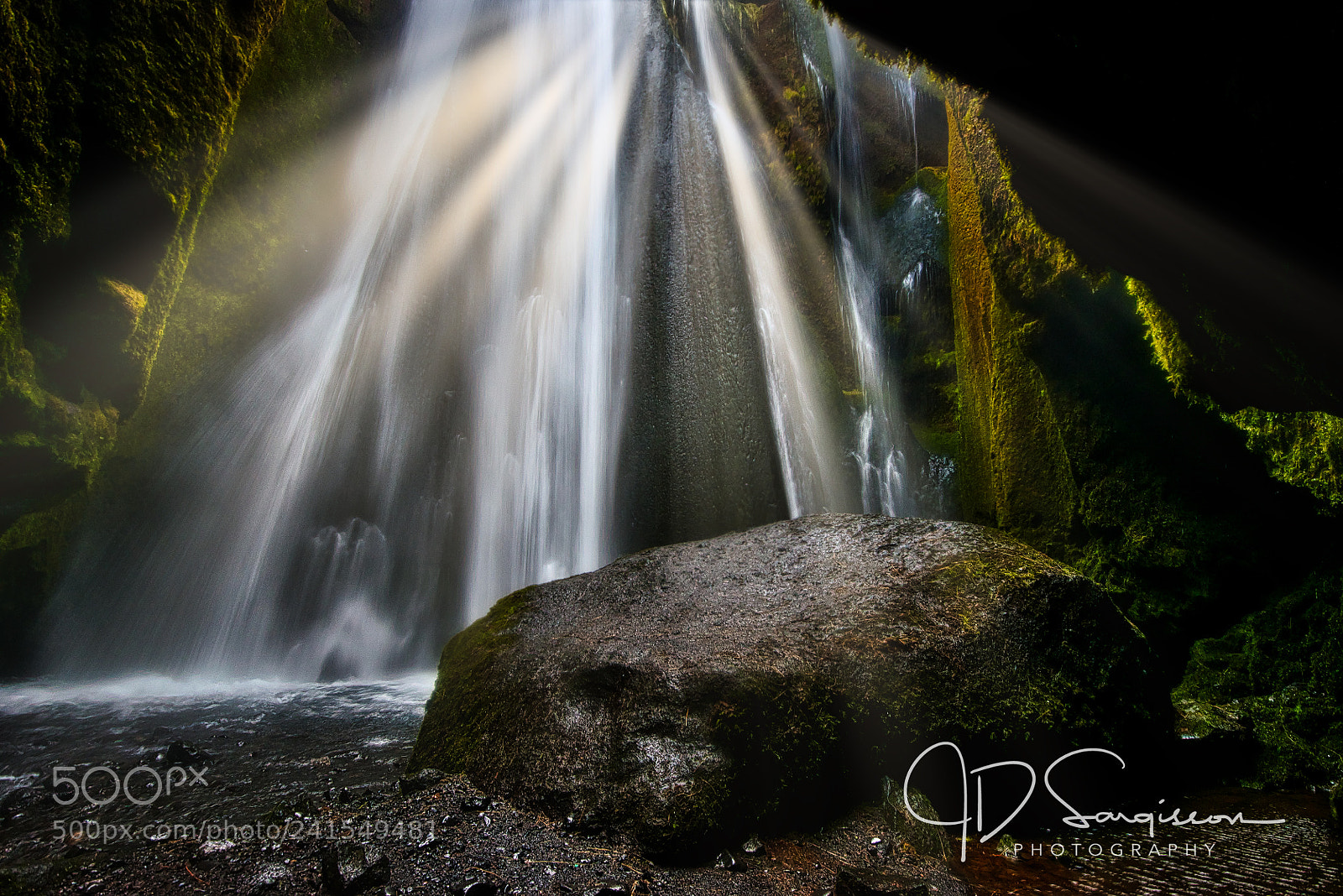 Nikon D800 sample photo. Secret falls photography
