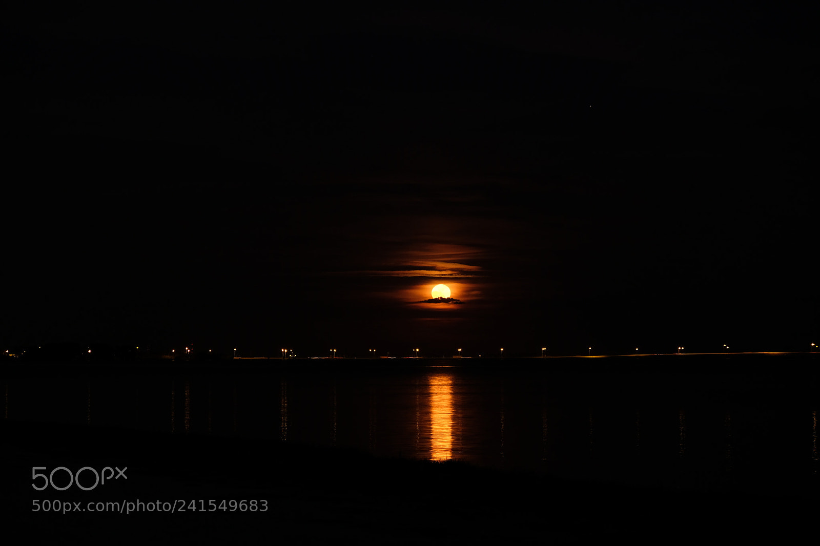 Fujifilm X-E3 sample photo. Moon rise photography