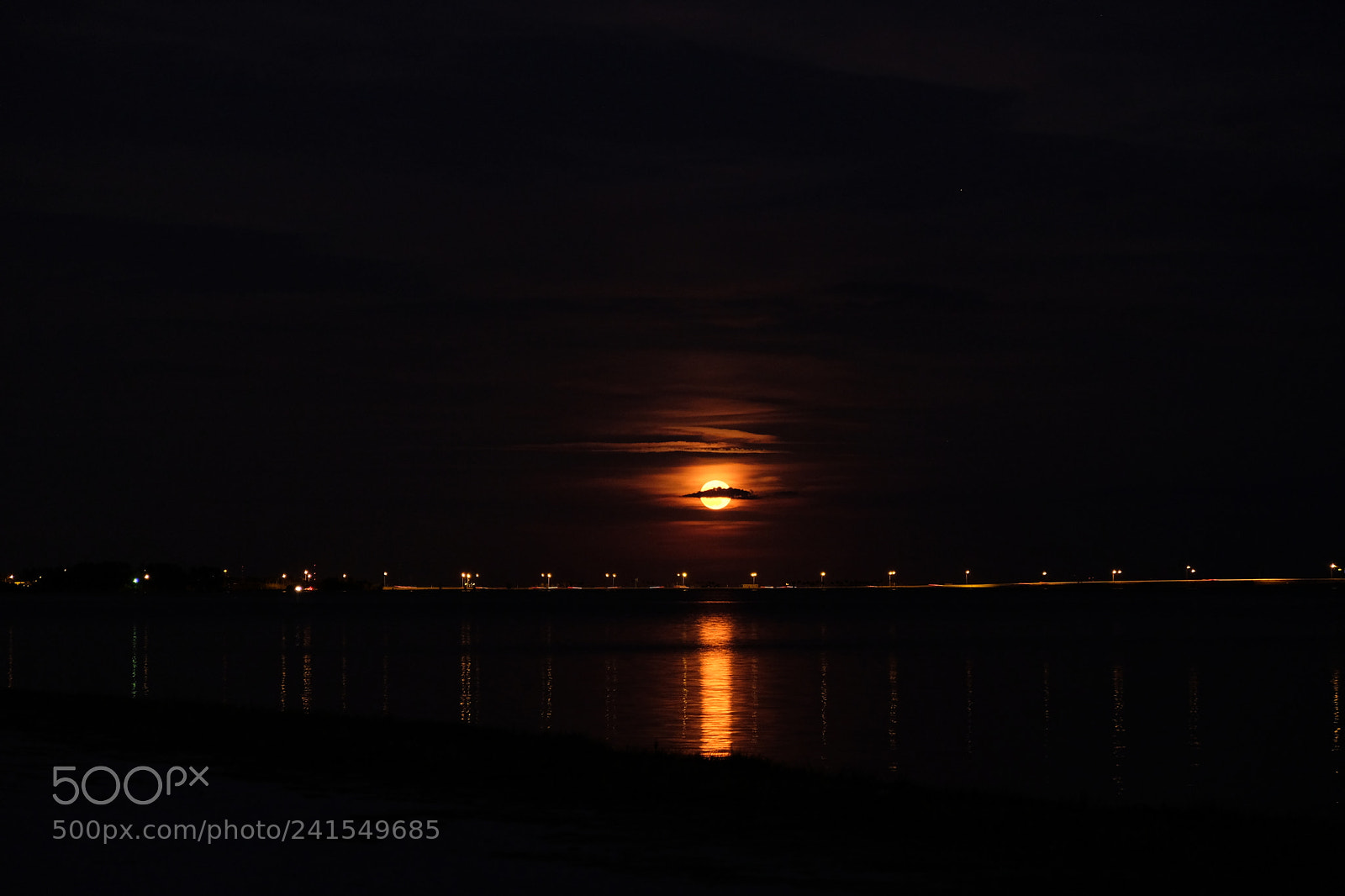Fujifilm X-E3 sample photo. Moon rise photography