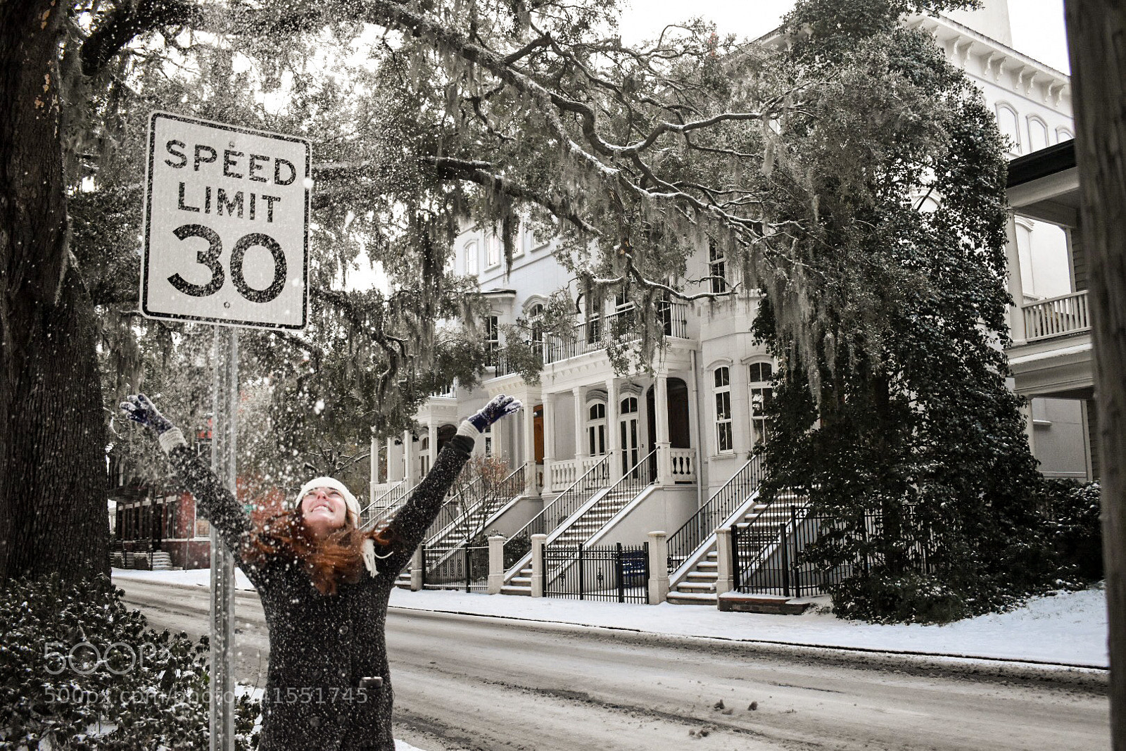 Nikon D5500 sample photo. It's winter in savannah photography