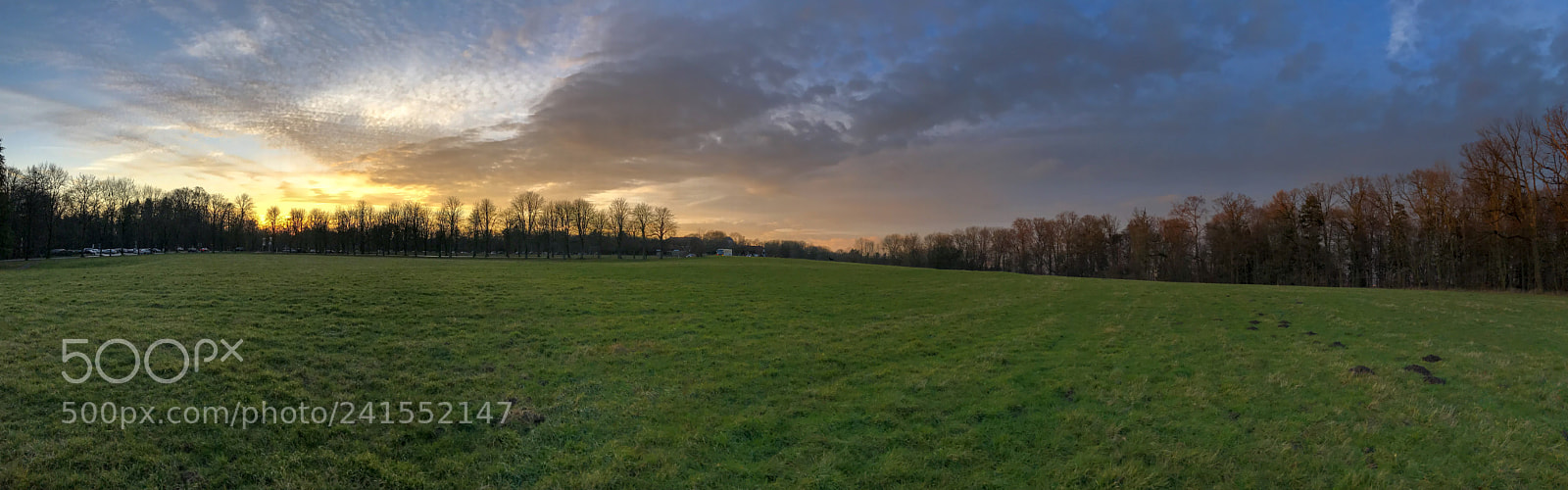 Apple iPhone 7 sample photo. Sunset over schloss solitude photography
