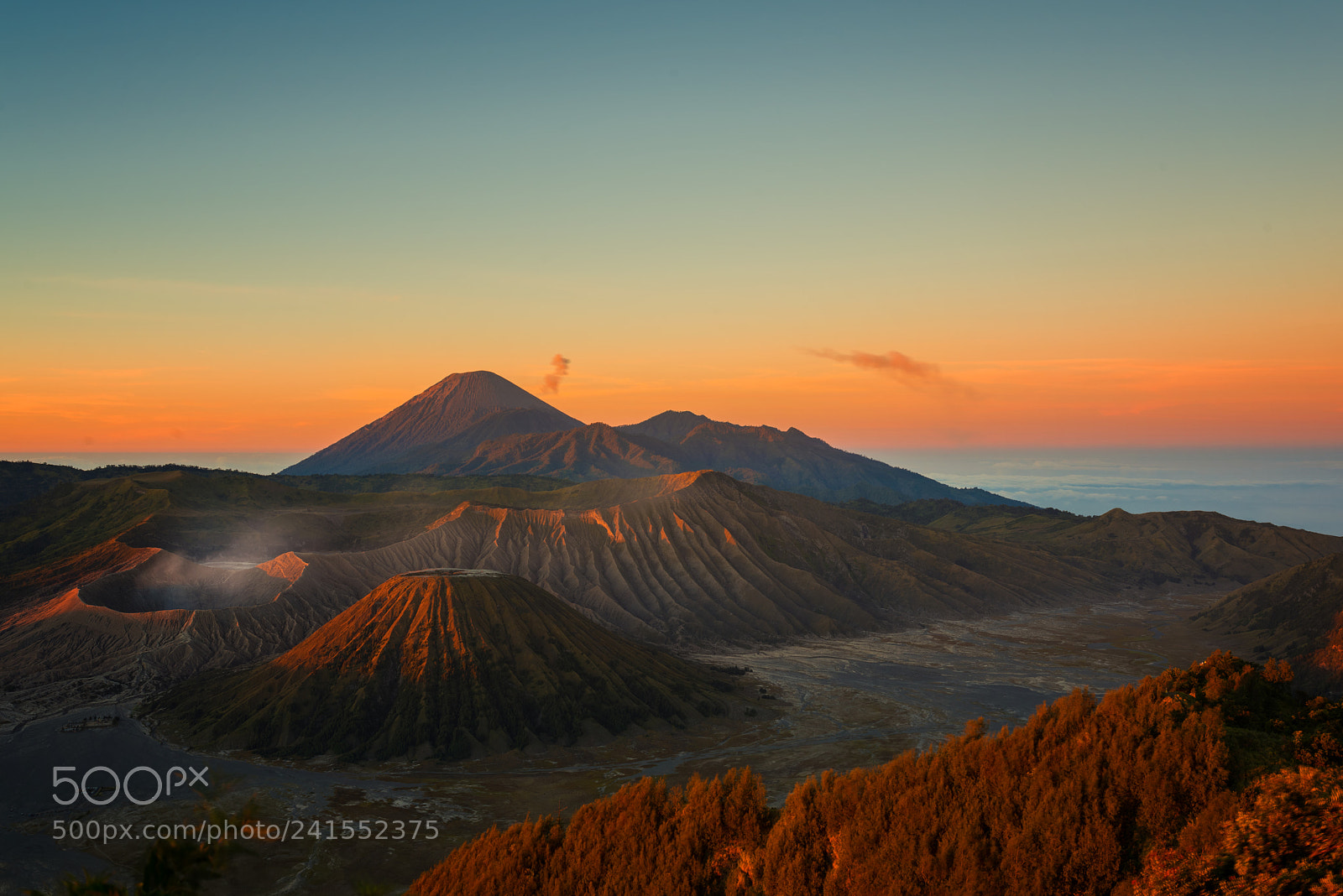 Nikon D800 sample photo. Stunning sunrise at mt.bromo photography