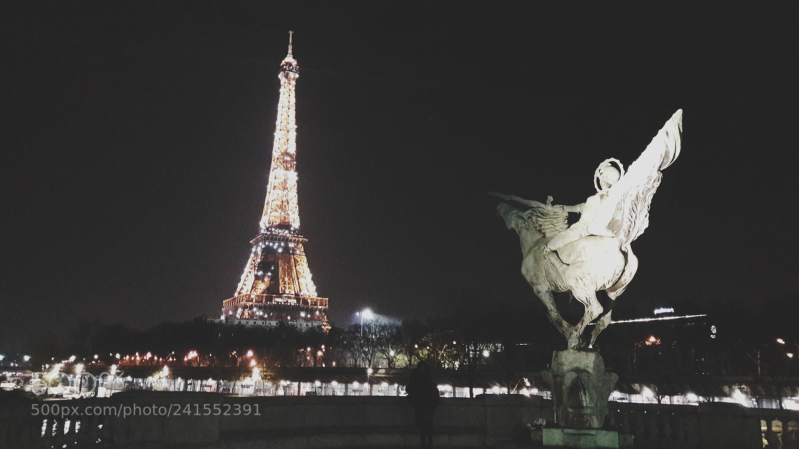 Samsung Galaxy A5(2016) sample photo. Night in paris photography