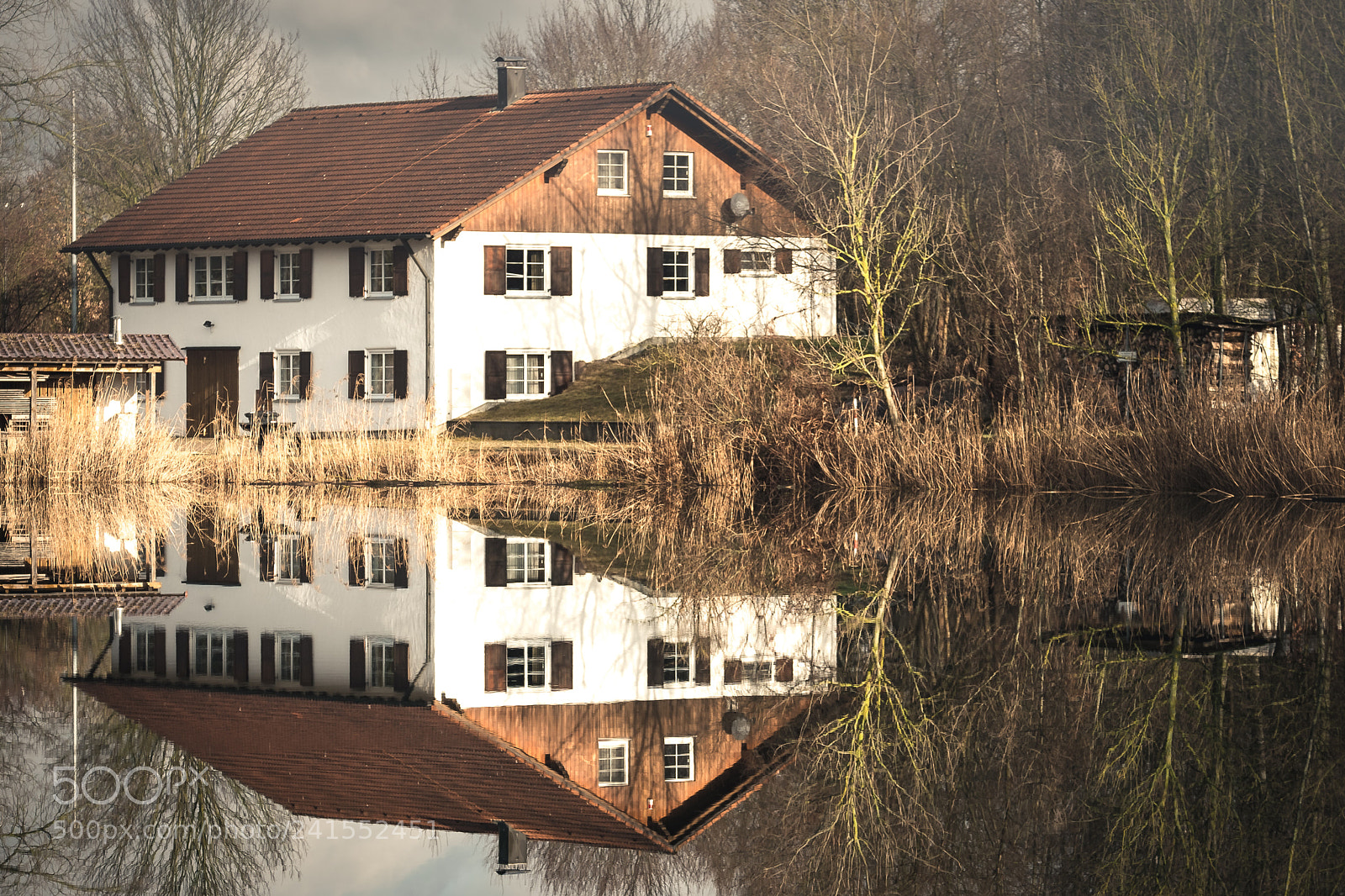 Fujifilm X-T20 sample photo. Hütte am see photography