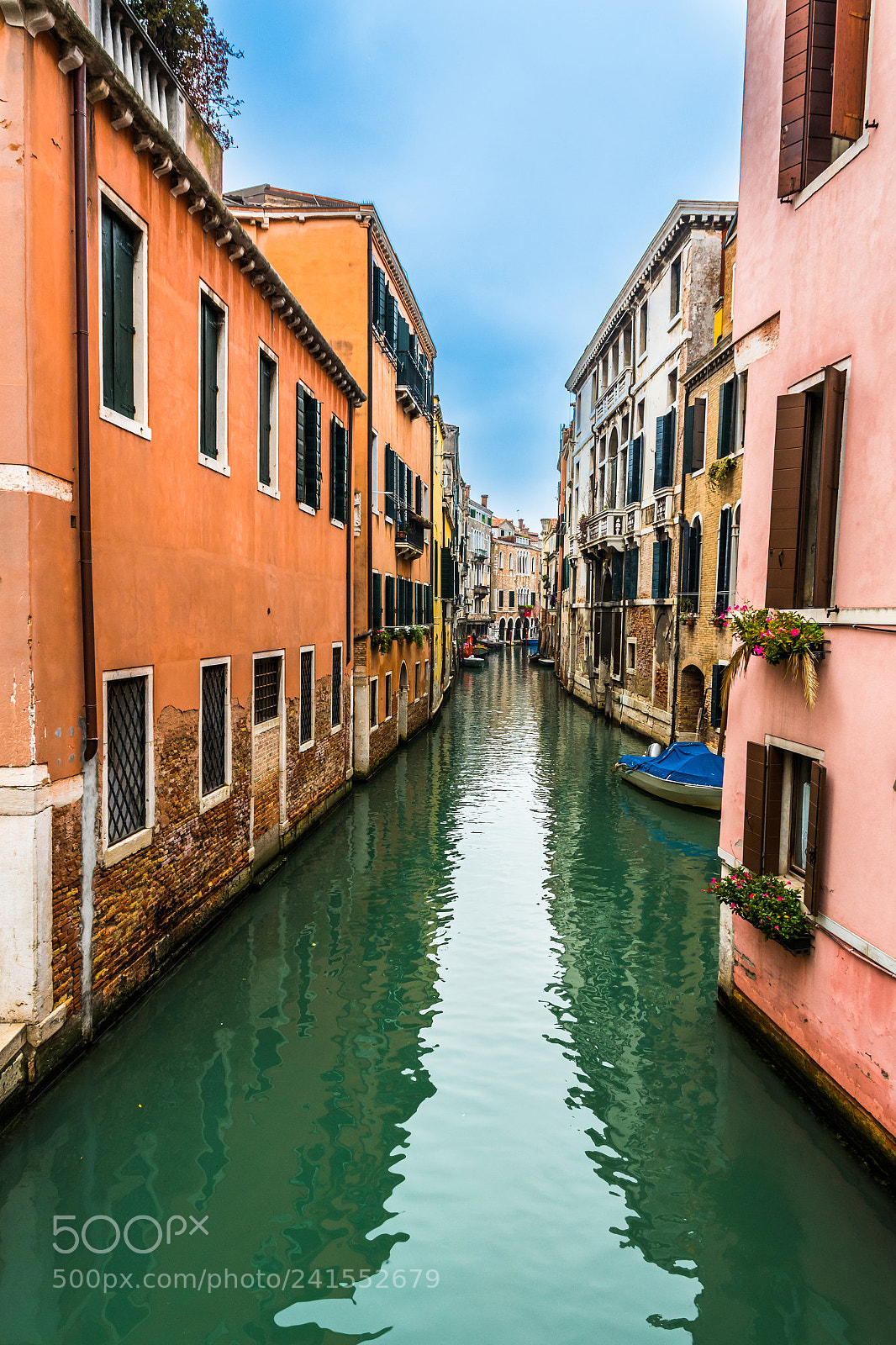 Nikon D500 sample photo. Canal in venice photography