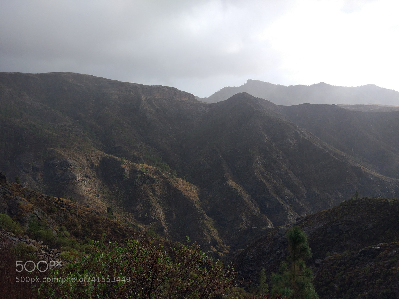 Xiaomi Redmi Note 4 sample photo. Mountains in gran canaria photography