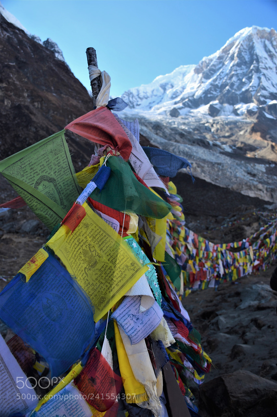 Nikon D5500 sample photo. Prayer flags photography