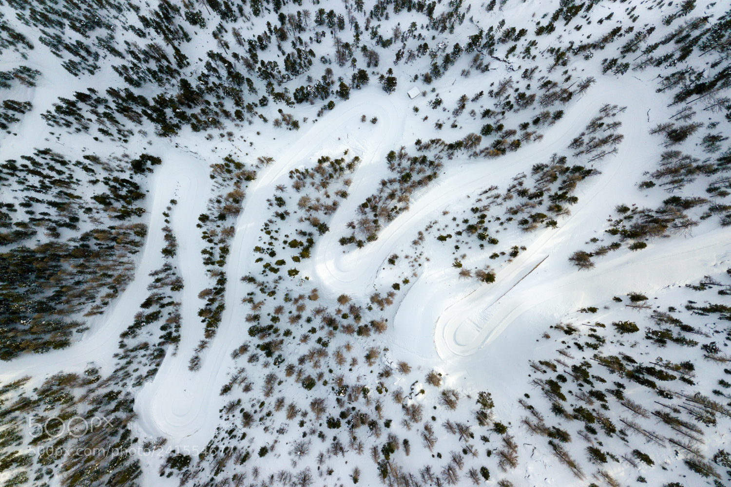 DJI FC220 sample photo. Graphic road photography