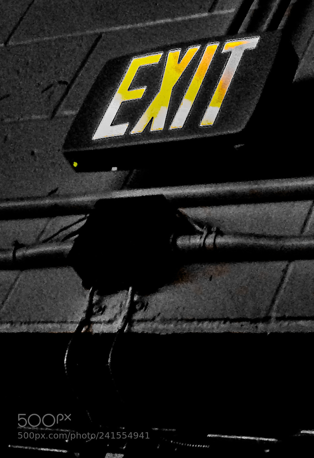 Apple iPhone 5c sample photo. Exit photography
