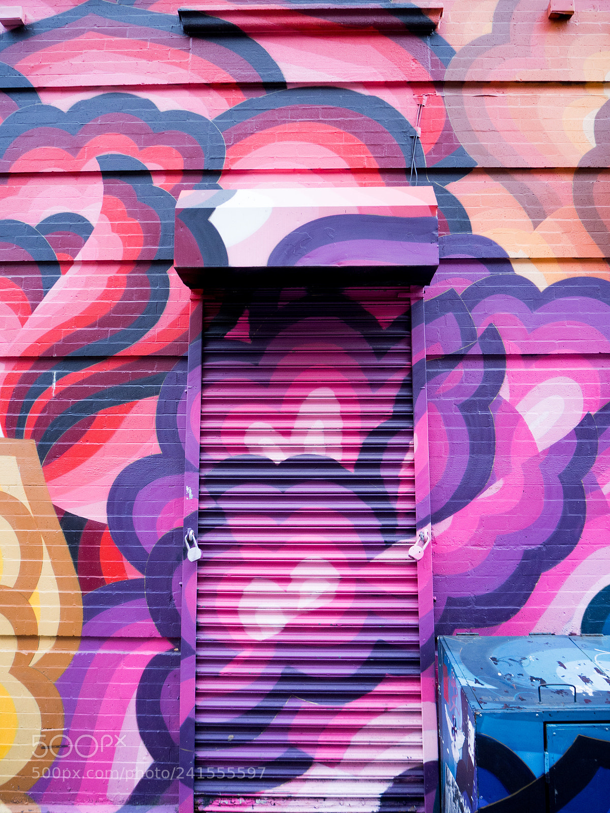 Olympus OM-D E-M10 III sample photo. Commercial wall mural in photography