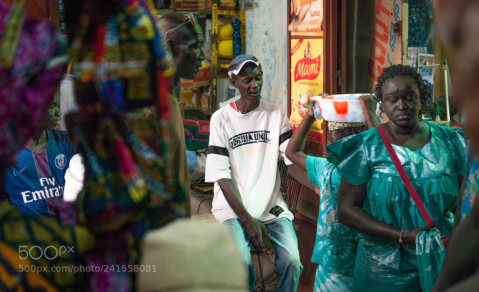 Nikon D800 sample photo. Colourful market mbour photography