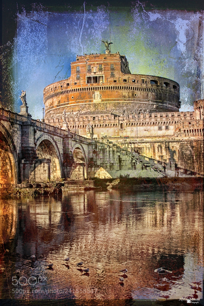 Canon EOS 50D sample photo. Castel sant'angelo photography