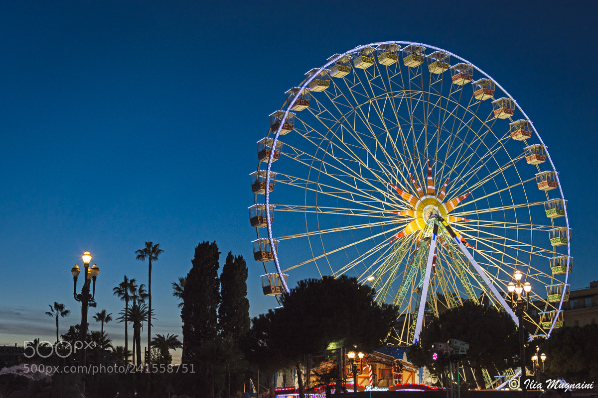 Nikon D7200 sample photo. Ferris wheel photography