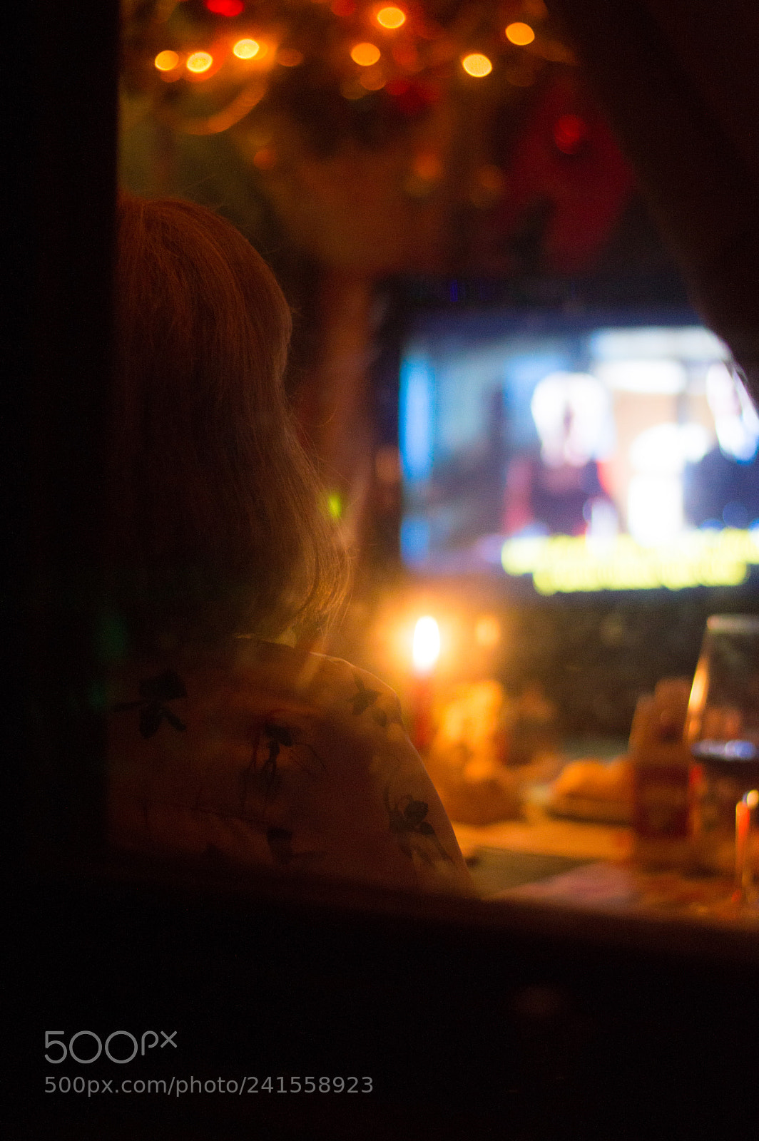 Nikon D3200 sample photo. Christmas evening photography