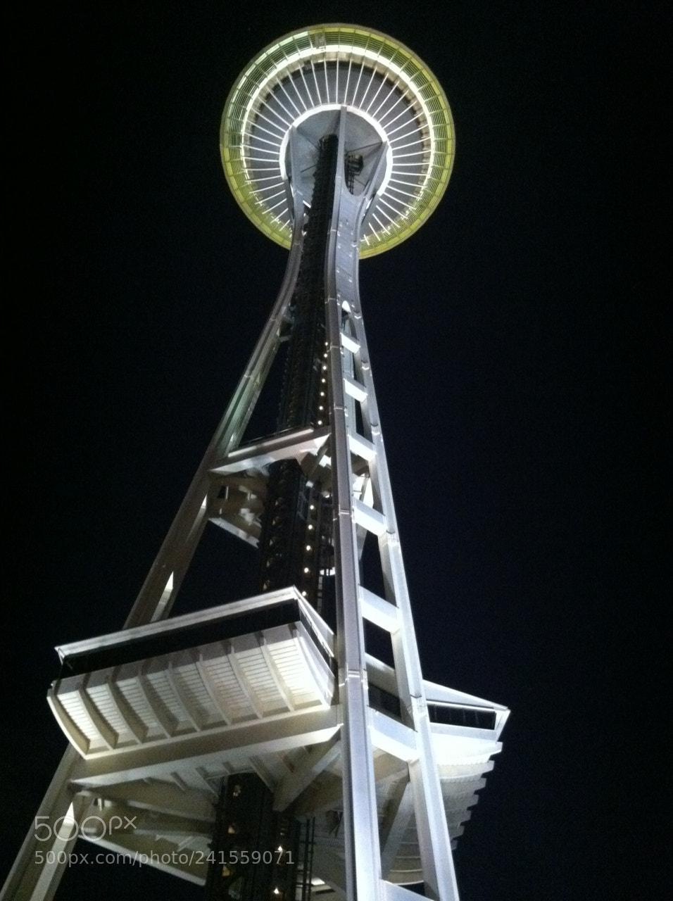 Apple iPhone 4 sample photo. The space needle after photography