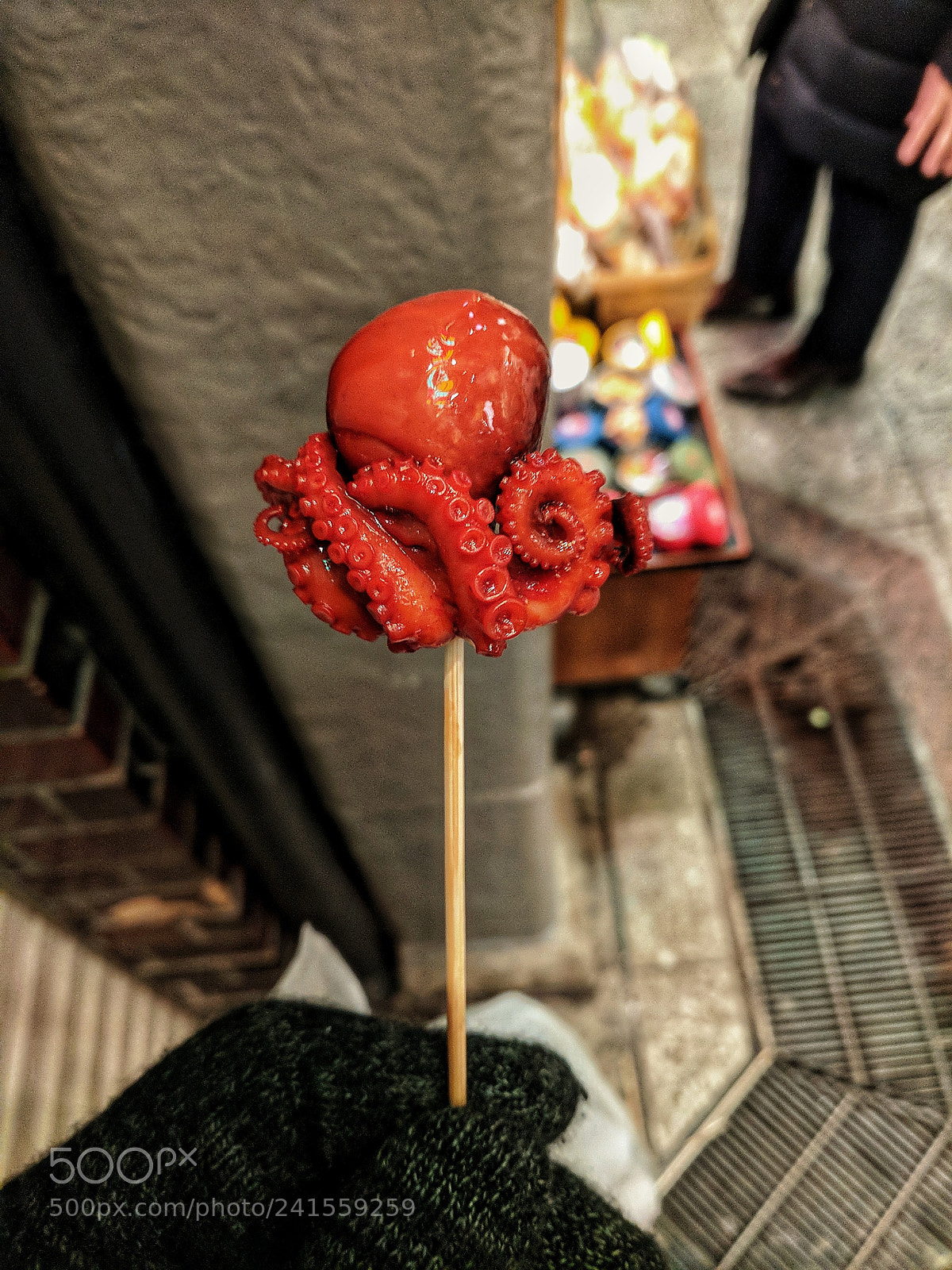 Google Pixel XL sample photo. Octopus on a stick photography