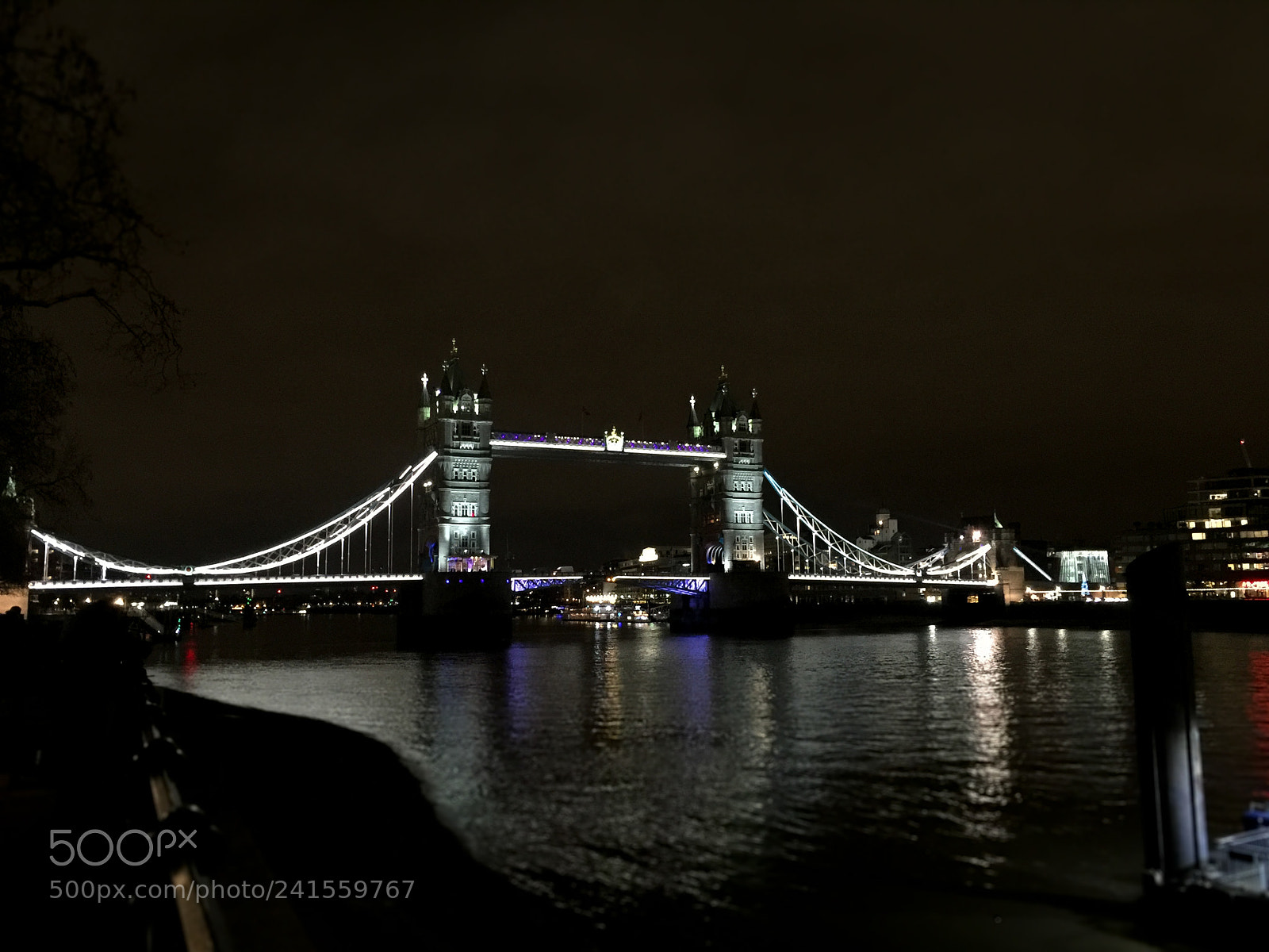 Apple iPhone 6 Plus sample photo. Bridge at night photography