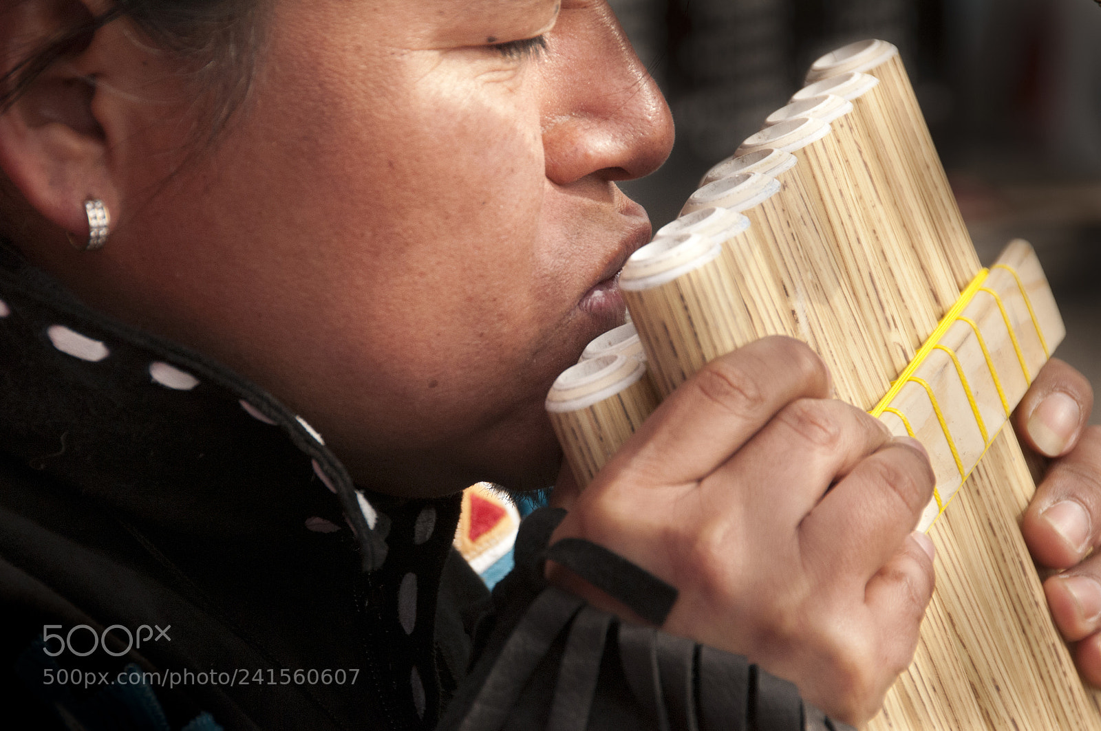 Nikon D300 sample photo. Pan pipe player clive photography