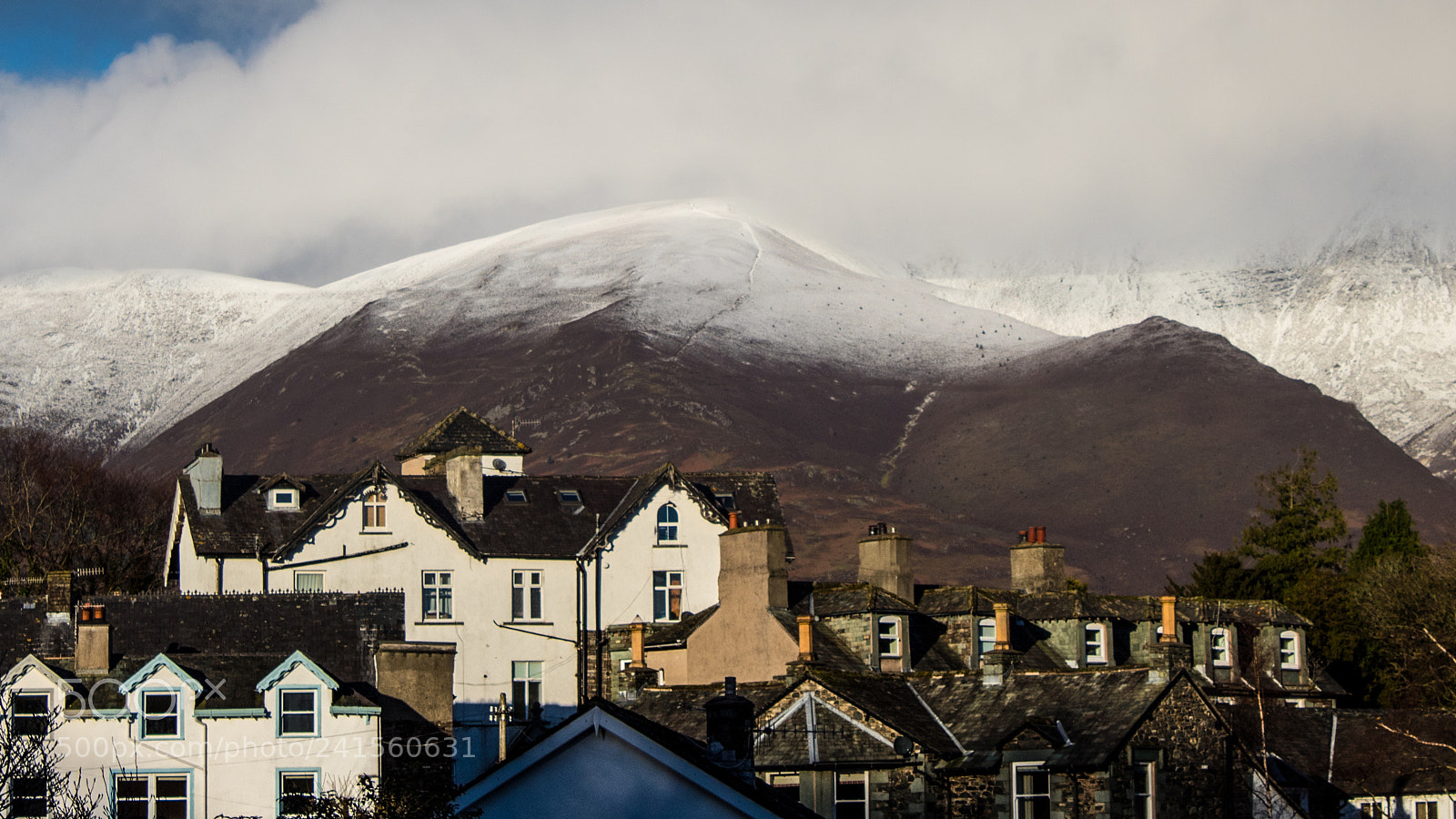 Canon EOS 1300D (EOS Rebel T6 / EOS Kiss X80) sample photo. Mountain houses with mountaintops photography